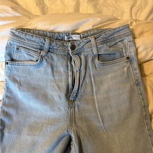 Zara Light Blue High-Rise Women’s Jeans
